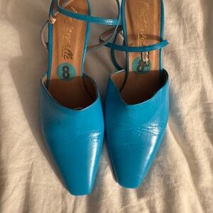 L'INTERVALLE Bright Blue Heels